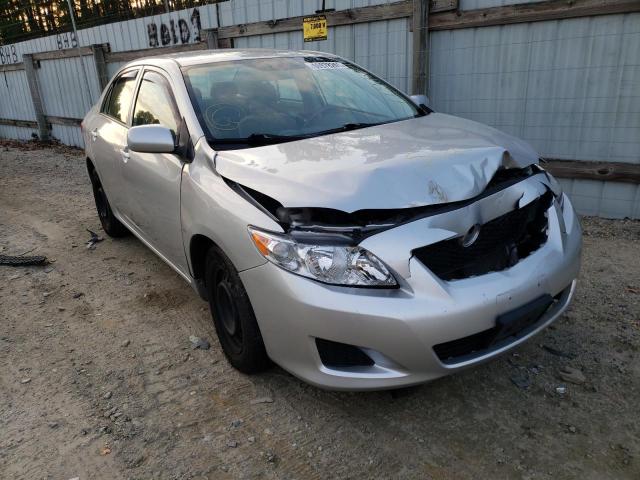 Salvage cars for sale from Copart Seaford, DE: 2009 Toyota Corolla BA