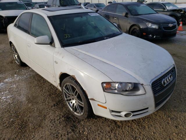 Salvage cars for sale from Copart Nisku, AB: 2008 Audi A4 2.0T Quattro