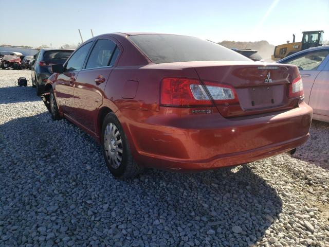 2011 MITSUBISHI GALANT ES 4A32B3FF9BE016801