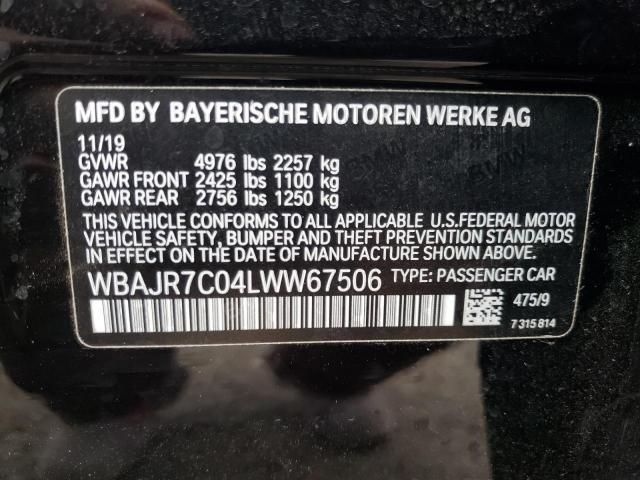 2020 BMW 530 XI WBAJR7C04LWW67506