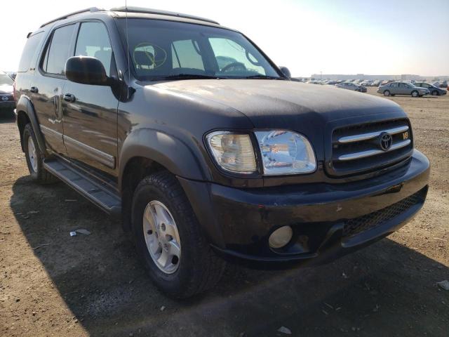 Salvage cars for sale from Copart San Diego, CA: 2001 Toyota Sequoia LI