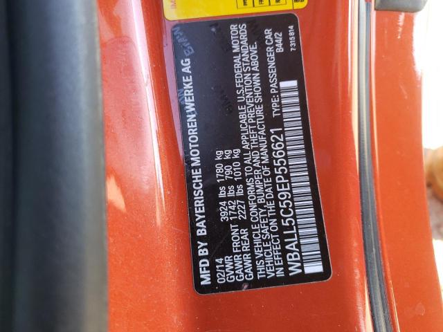 2014 BMW Z4 SDRIVE2 WBALL5C59EP556621