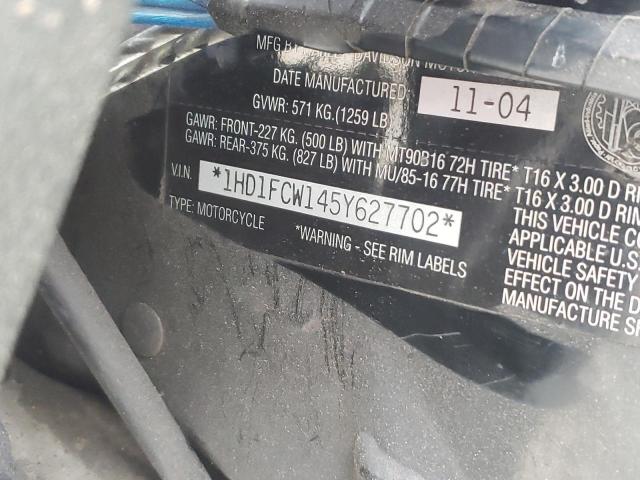 2005 HARLEY-DAVIDSON FLHTCUI 1HD1FCW145Y627702