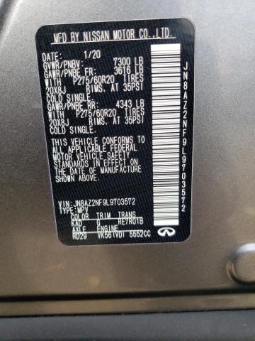 2020 INFINITI QX80 LUXE JN8AZ2NF9L9703572