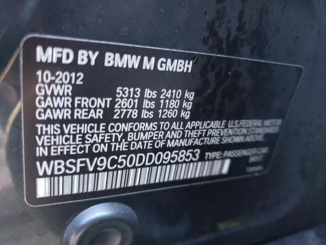 2013 BMW M5 WBSFV9C50DD095853