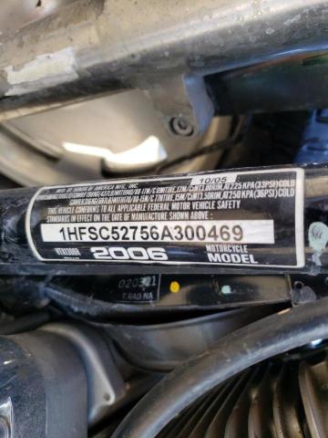 2006 HONDA VTX1300 R 1HFSC52756A300469