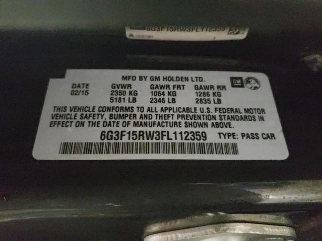 2015 CHEVROLET SS 6G3F15RW3FL112359