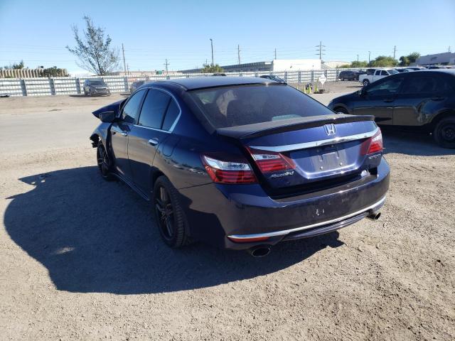 1HGCR2F58GA121561 Honda Accord Spo 2016. Фото: 2