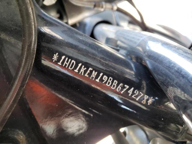 2011 HARLEY-DAVIDSON FLHTK 1HD1KEM19BB674278