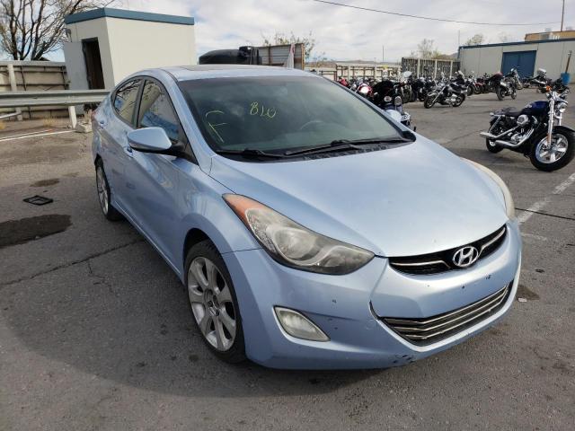 Salvage cars for sale from Copart Anthony, TX: 2012 Hyundai Elantra GL