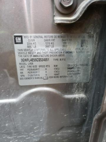 2012 CHEVROLET CAPTIVA SP 3GNFL4E56CS524951