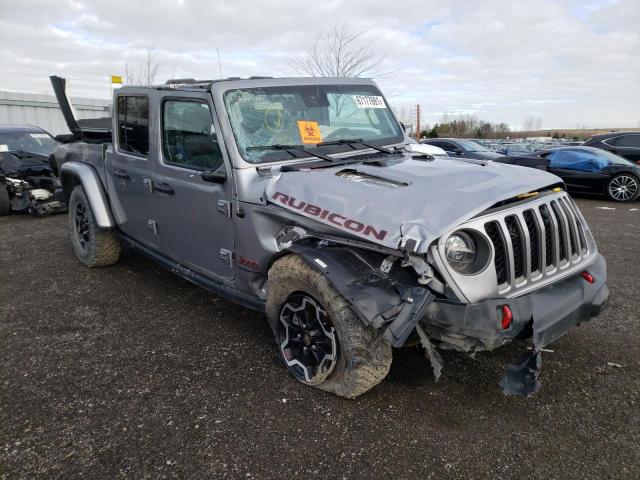 Salvage cars for sale at Bowmanville, ON auction: 2020 Jeep Gladiator