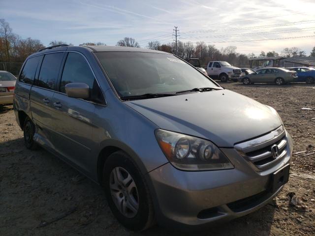 Salvage cars for sale at Waldorf, MD auction: 2007 Honda Odyssey EX