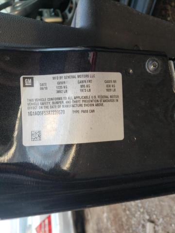 2010 CHEVROLET COBALT 1LT 1G1AD5F53A7239570