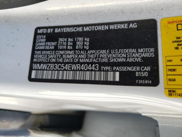 2014 MINI COOPER COU WMWZB3C54EWR40443