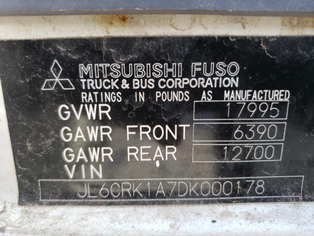 2013 MITSUBISHI FE FEC92S JL6CRK1A7DK000178