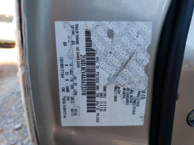 2010 LINCOLN TOWN CAR S 2LNBL8CV4AX623318