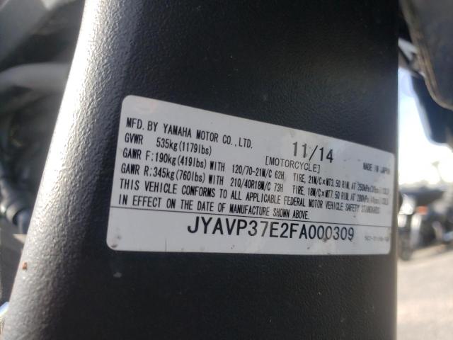 2015 YAMAHA XV1900 CU JYAVP37E2FA000309