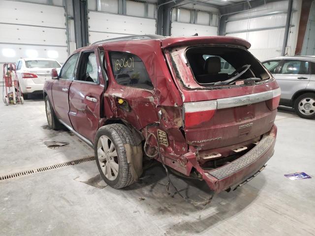 2013 DODGE DURANGO CR 1C4RDJDG0DC554295