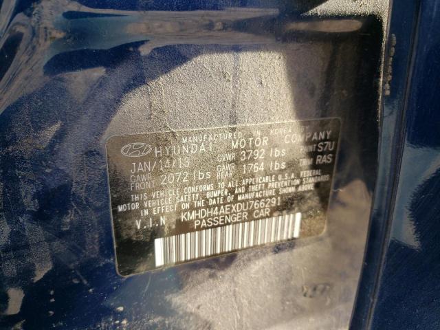 2013 HYUNDAI ELANTRA GL - KMHDH4AEXDU766291