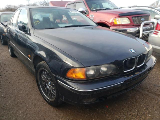 Salvage cars for sale from Copart Pekin, IL: 1997 BMW 540 I Automatic