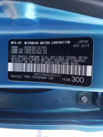 2014 MITSUBISHI I MIEV ES JA3215H4XEU022127