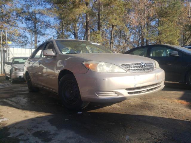 Salvage cars for sale at Austell, GA auction: 2003 Toyota Camry LE