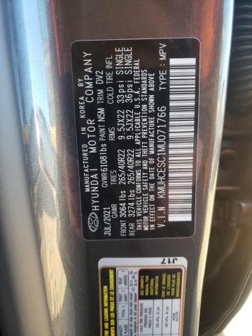 2021 GENESIS GV80 BASE KMUHCESC1MU071766
