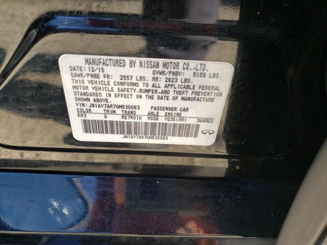 2016 INFINITI Q50 HYBRID JN1AV7AR7GM530063