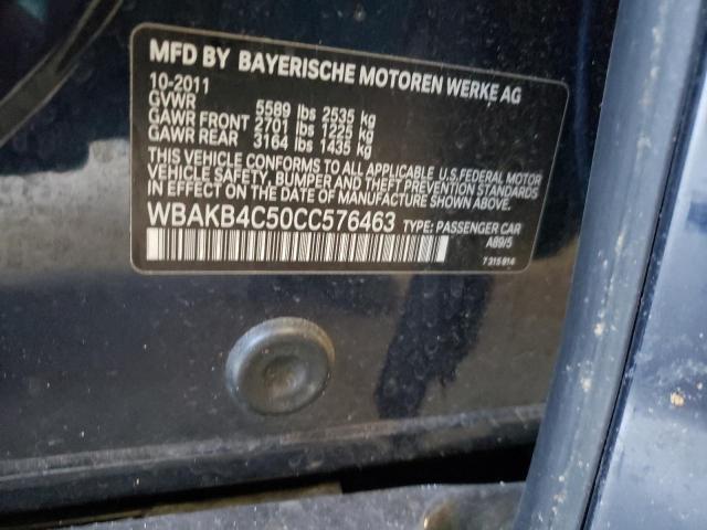 2012 BMW 740 LI WBAKB4C50CC576463