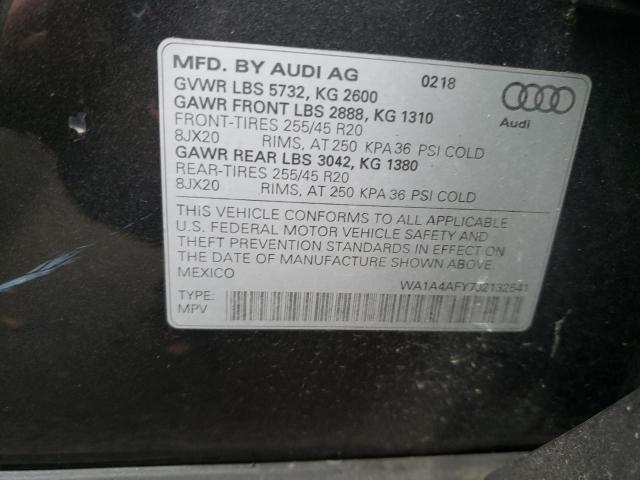 2018 AUDI SQ5 PREMIU WA1A4AFY7J2132541