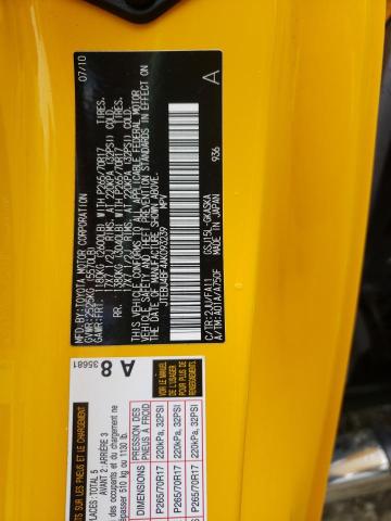 2010 TOYOTA FJ CRUISER JTEBU4BF4AK093239