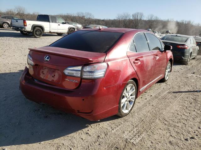 2010 LEXUS HS 250H JTHBB1BA4A2006600