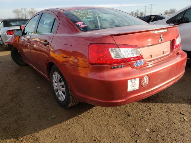 2012 MITSUBISHI GALANT ES 4A32B3FF9CE022454