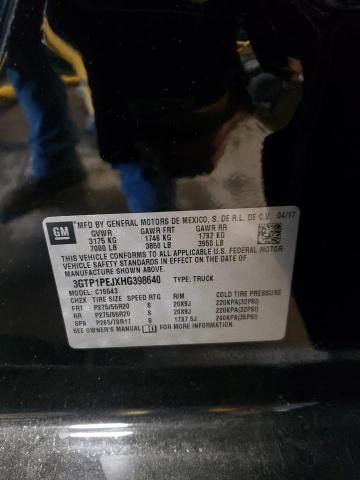 2017 GMC SIERRA 3GTP1PEJXHG398640
