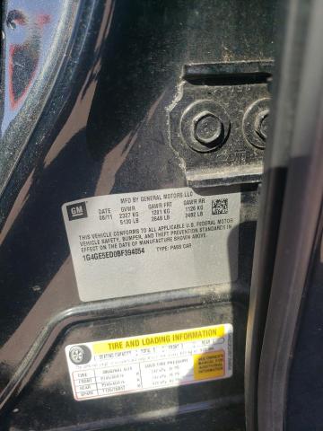 2011 BUICK LACROSSE C 1G4GE5ED0BF394054