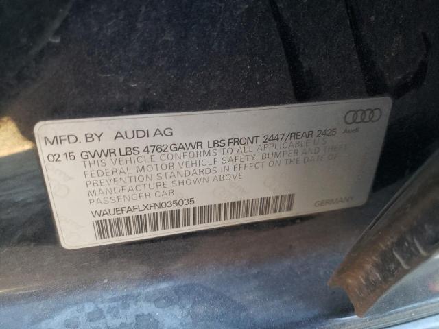 VIN WAUEFAFLXFN035035 2015 Audi A4, Premium Plus no.10