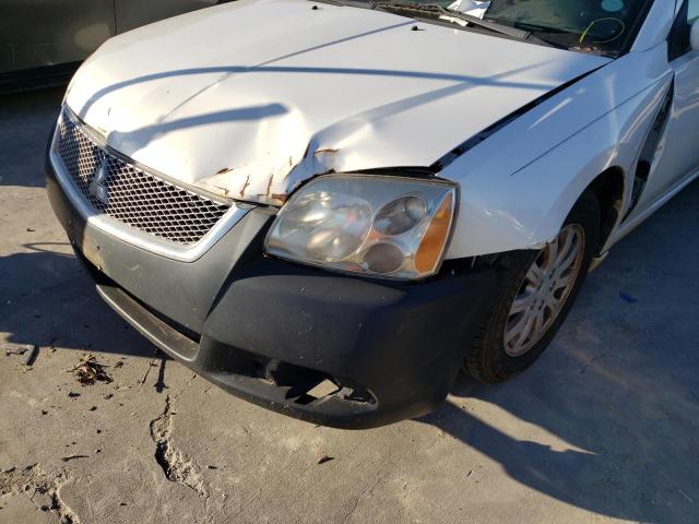 2012 MITSUBISHI GALANT FE 4A32B2FF9CE022156