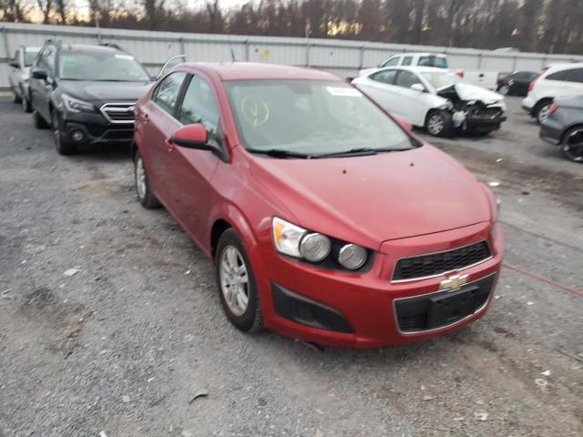 Salvage cars for sale from Copart York Haven, PA: 2012 Chevrolet Sonic