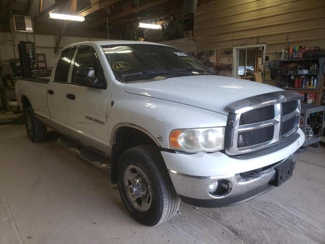 Salvage cars for sale from Copart Billings, MT: 2003 Dodge RAM 2500 S