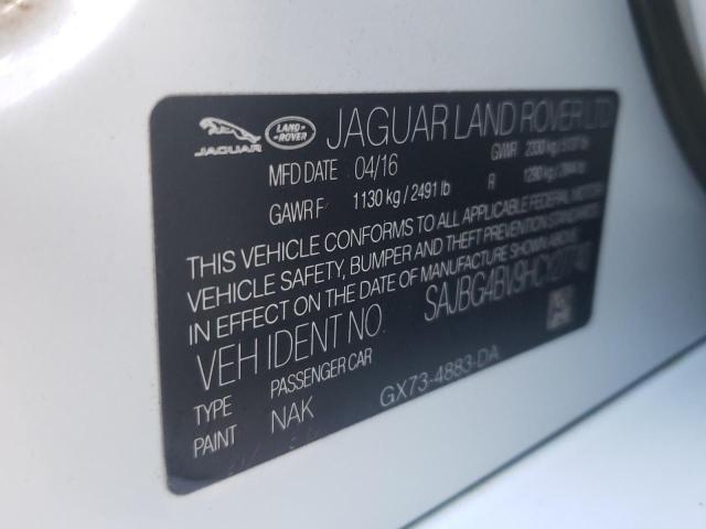 2017 JAGUAR XF S SAJBG4BV9HCY27740