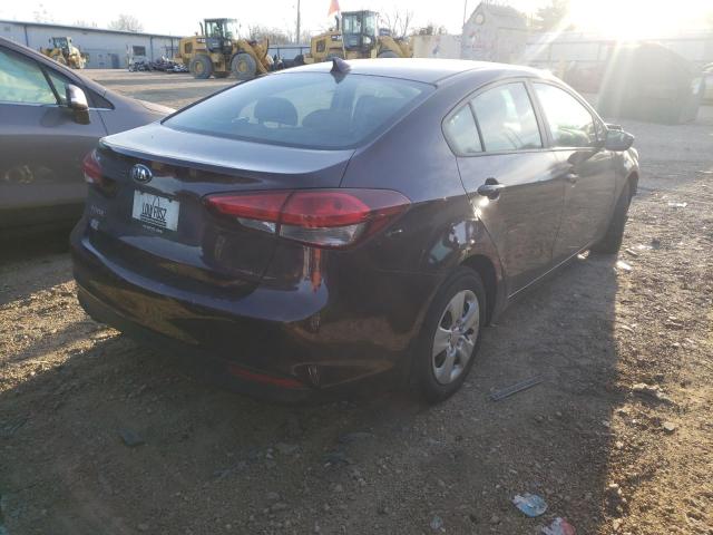 VIN 3KPFK4A77JE188824 2018 KIA Forte, LX no.4