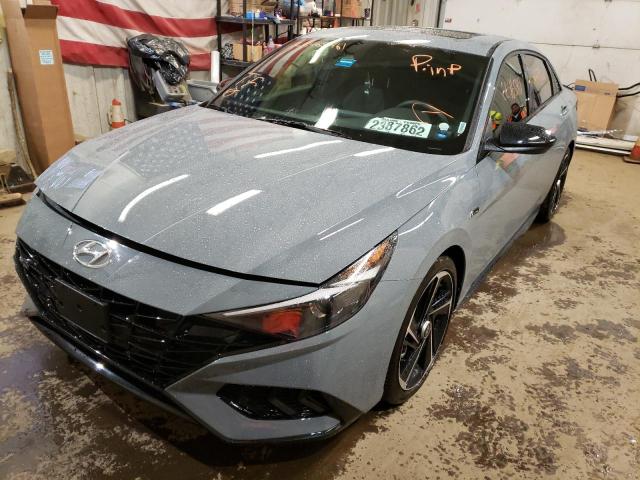 2022 HYUNDAI ELANTRA N KMHLR4AF2NU244418