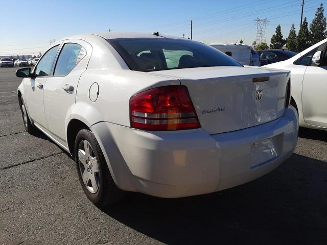 2010 DODGE AVENGER SX 1B3CC4FB0AN108998