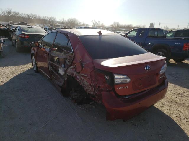 2010 LEXUS HS 250H JTHBB1BA4A2006600