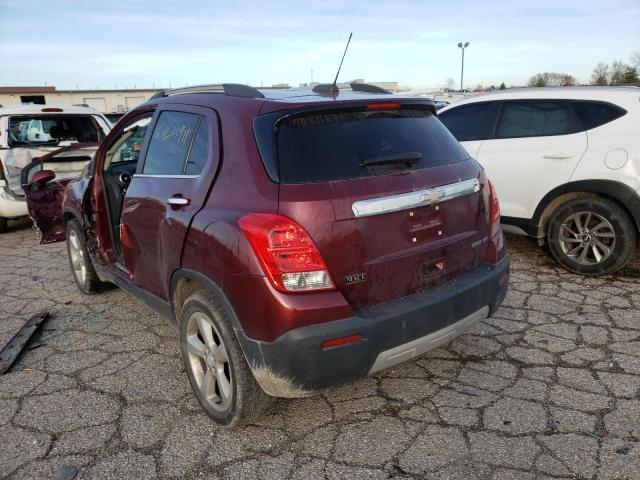 2016 CHEVROLET TRAX LTZ 3GNCJMSBXGL121803