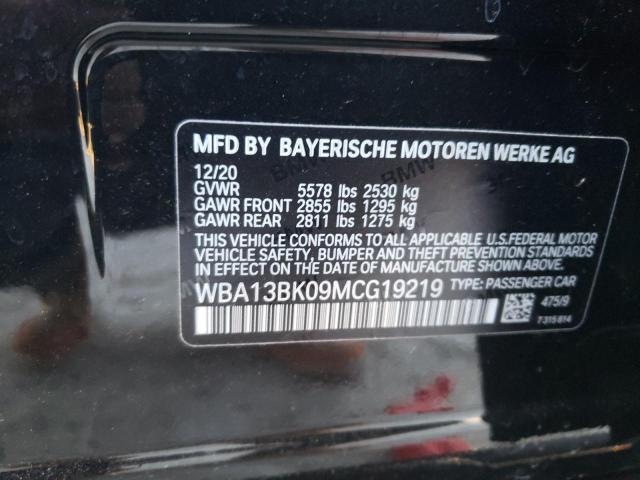 2021 BMW M550XI WBA13BK09MCG19219