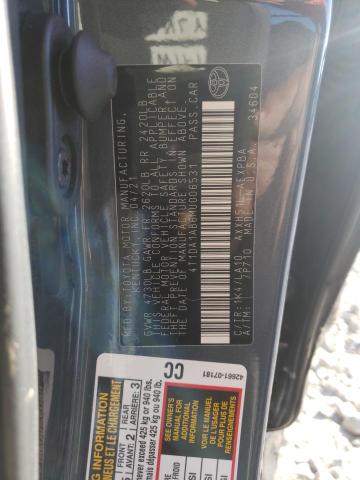 2021 TOYOTA AVALON LIM 4T1DA1AB6MU006531