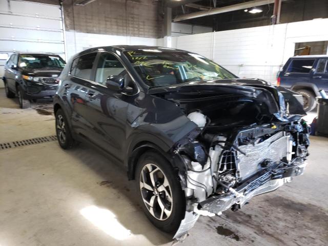 Salvage cars for sale at Blaine, MN auction: 2020 KIA Sportage L