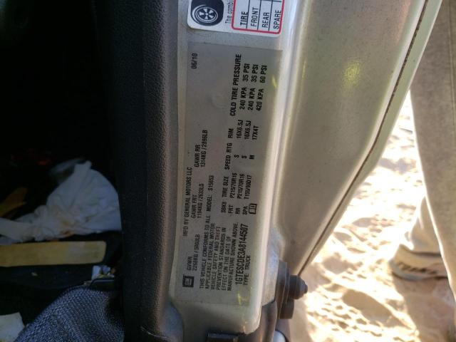 2010 GMC CANYON SLE 1GTESCDE3A8144507